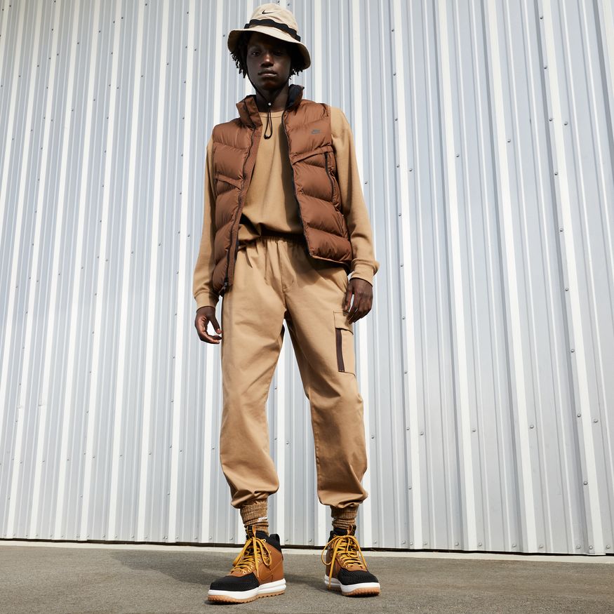 Men's Nike Lunar Force 1  Duckboot "Ale Brown Black"