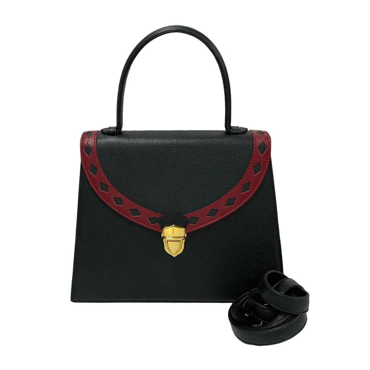 Yves Saint Laurent Leather 2way Handbag
