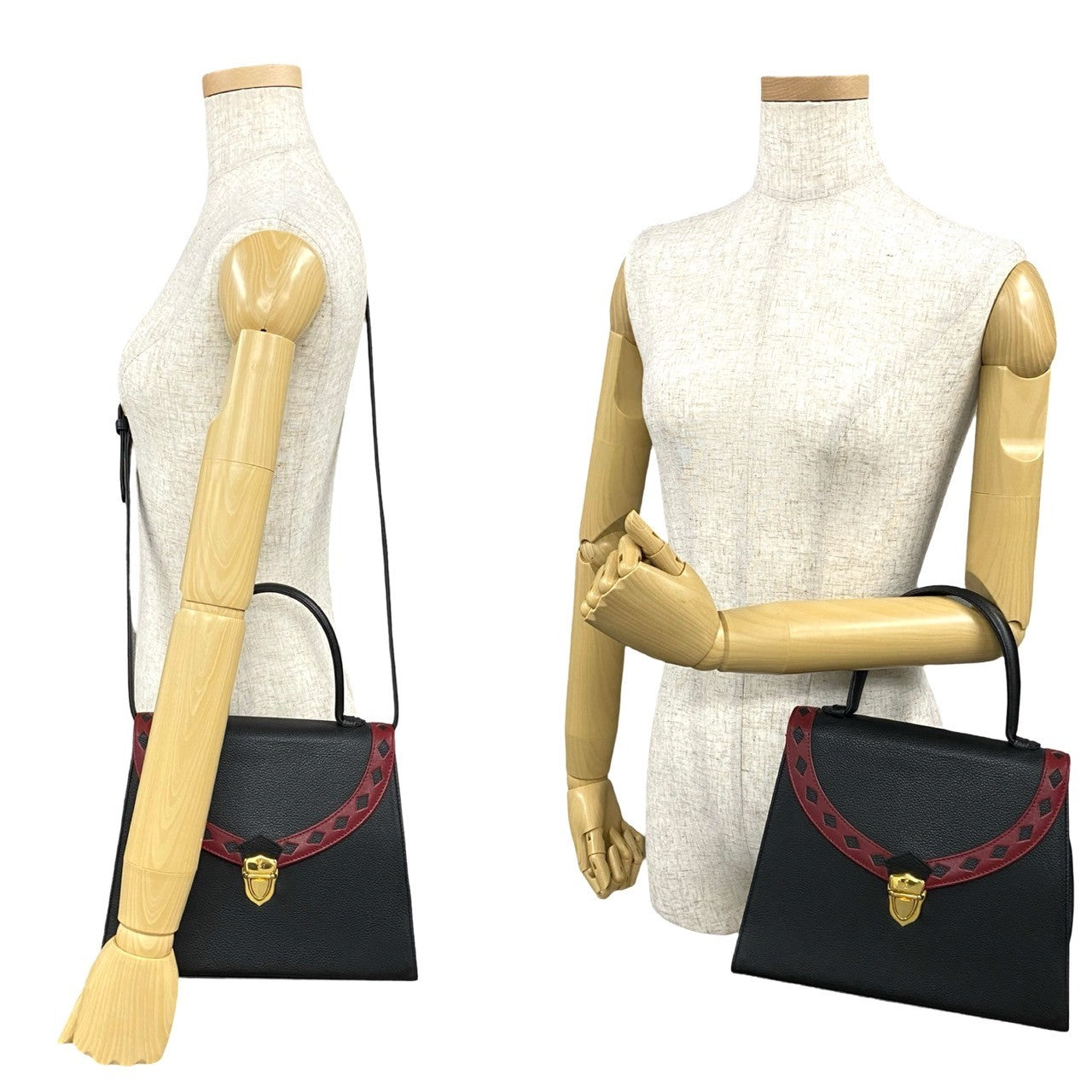 Yves Saint Laurent Leather 2way Handbag