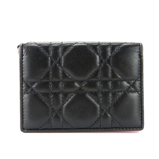 Christian Dior Canage Leather Card Case