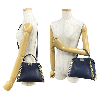 Fendi Peekaboo Mini Python 2way Bag