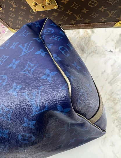 Louis Vuitton Outdoor Keepall Bandouliere Bag Limited Edition Monogram Pacific Canvas