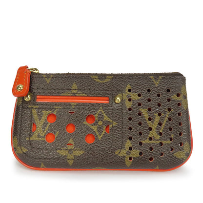 Louis Vuitton Monogram Coin Case Key Ring