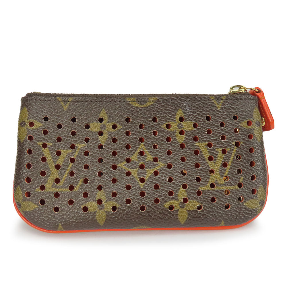Louis Vuitton Monogram Coin Case Key Ring