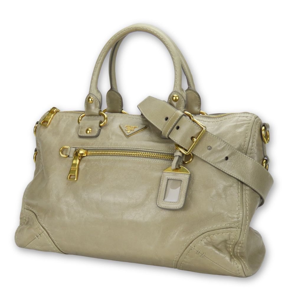 Prada BL0678 Calfskin 2way Bag