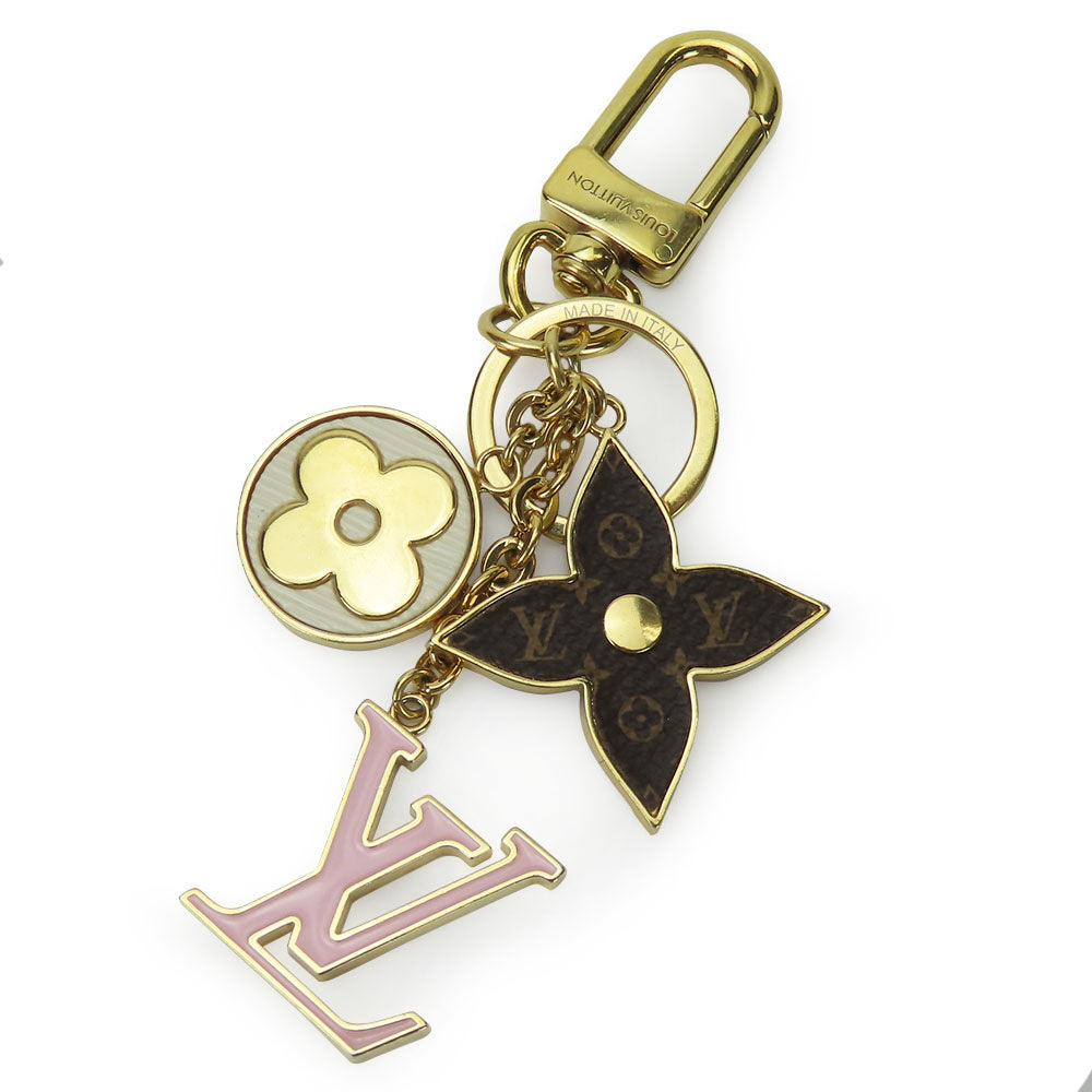 Louis Vuitton Monogram Metal Key Ring M01187
