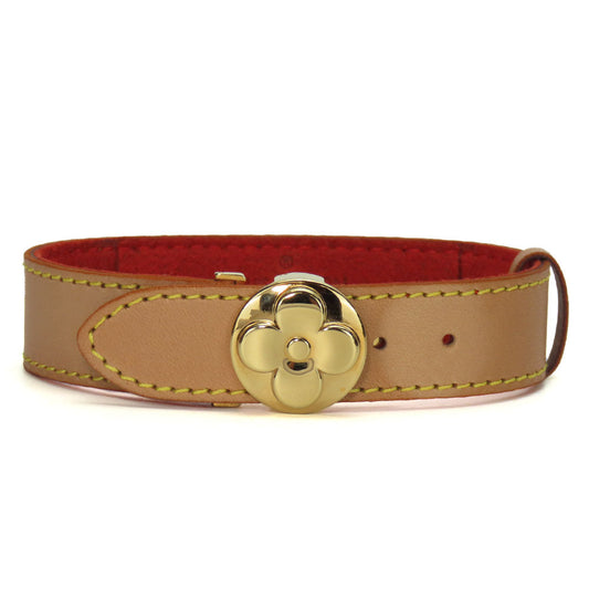 Louis Vuitton Leather Metal Bracelet M64448