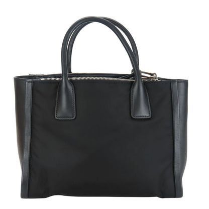 Prada Nylon Leather 2way Tote Bag