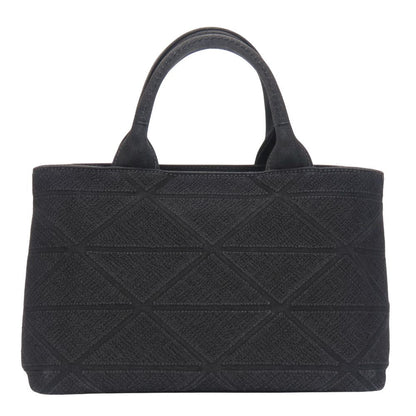 Prada Canapa Triangle Canvas 2way Bag