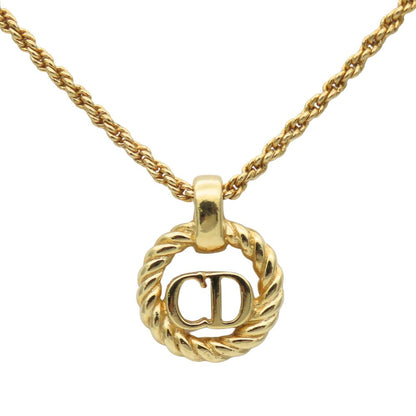 Christian Dior CD Logo Necklace