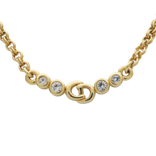 Christian Dior CD Logo Necklace