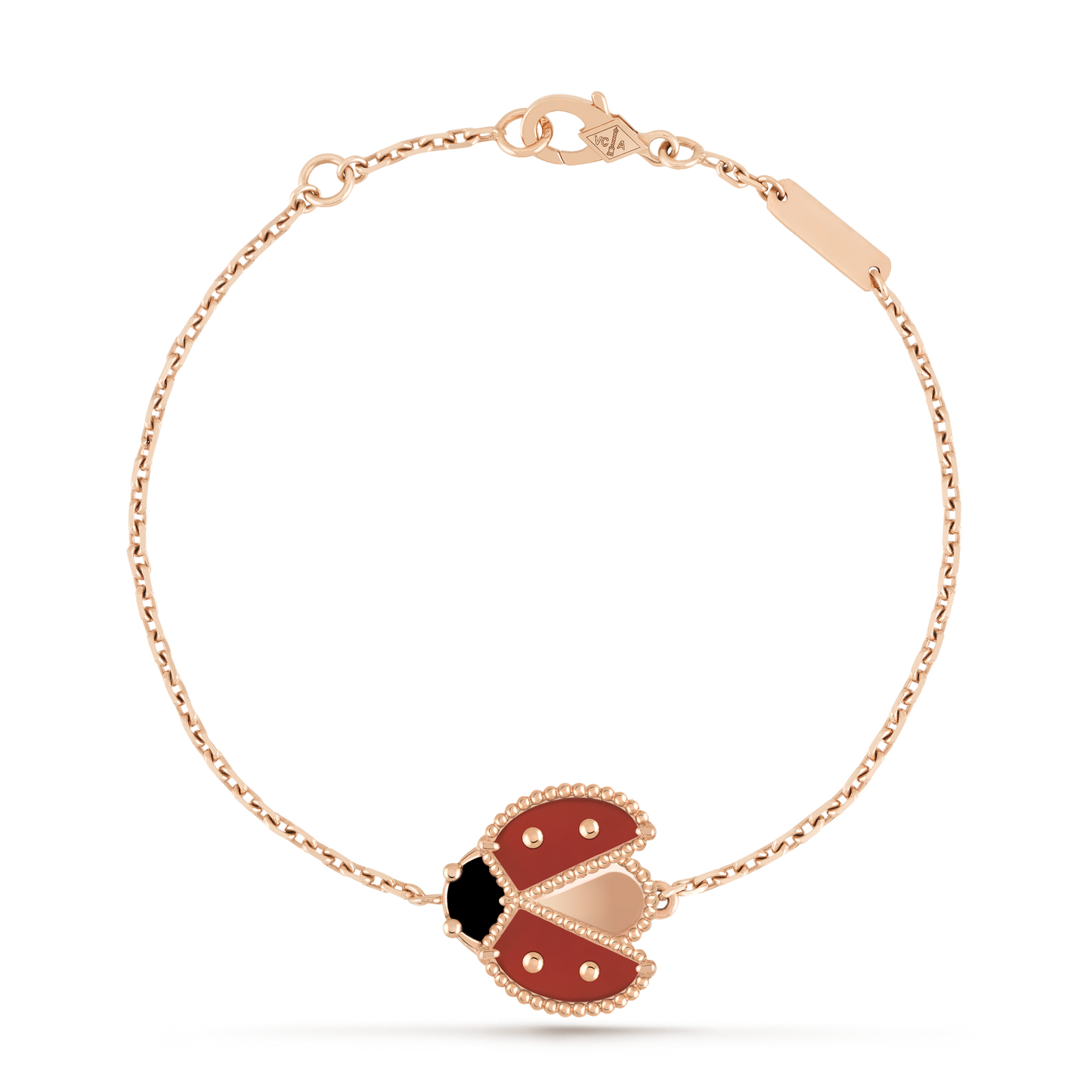 VAN CLEEF & ARPELS Lucky Spring bracelet, open wings ladybug