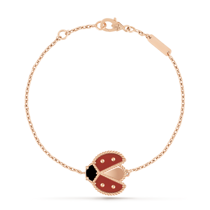 VAN CLEEF & ARPELS Lucky Spring bracelet, open wings ladybug