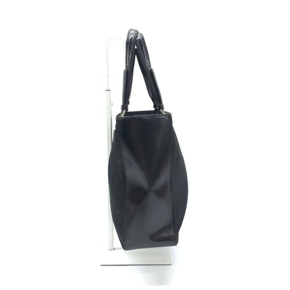 Prada Triangle Logo Nylon Tote Bag