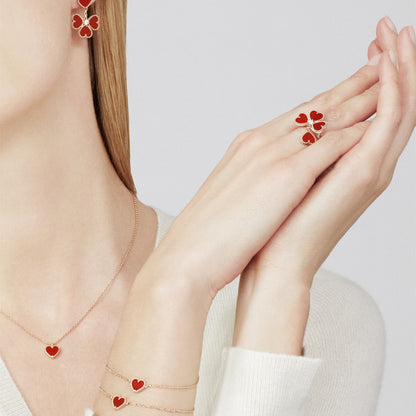 VAN CLEEF & ARPELS Sweet Alhambra heart bracelet