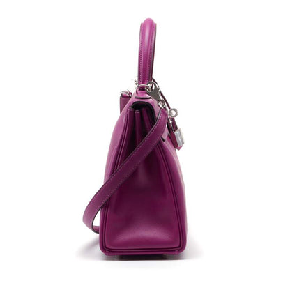 Hermes Kelly 28 Retourne Veau Swift Anemone