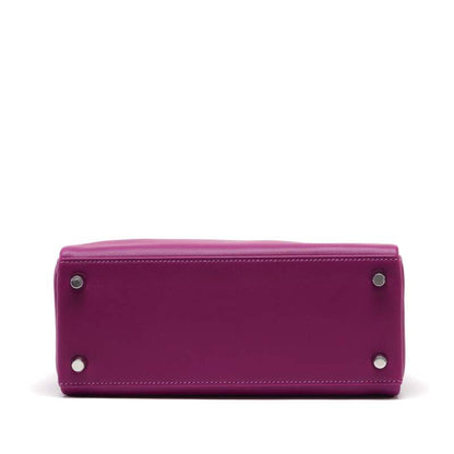 Hermes Kelly 28 Retourne Veau Swift Anemone