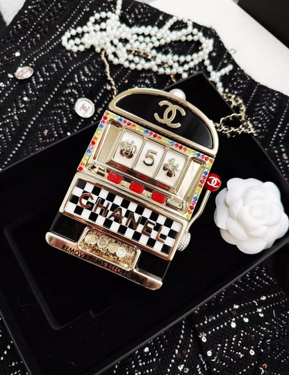 Chanel 23C Monaco Slot Machine Casino Minaudière Evening Clutch Bag
