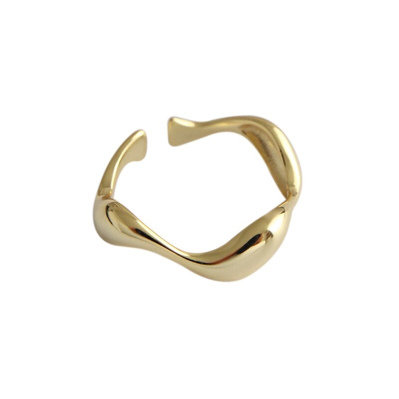 925 Sterling Silver Wave Ring