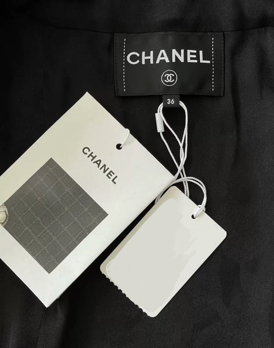 Chanel 24P black jacket