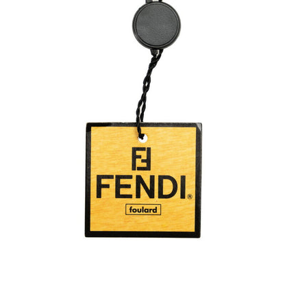 Fendi Handbag Motif Silk Scarf