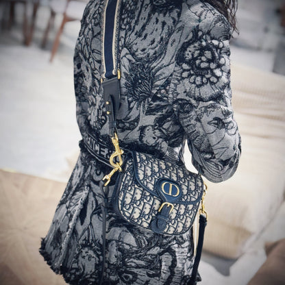 Christian Dior Oblique Jacquard Small Bobby Bag TWS