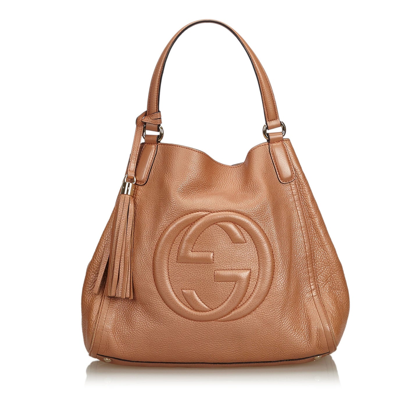 Gucci Soho Calf Leather Tassel Bag