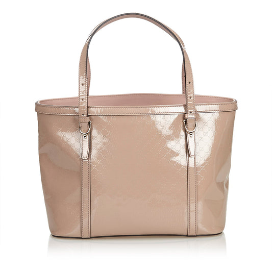 Gucci Nice Microguccissima Patent Leather Bag