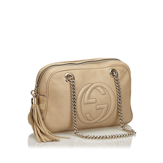 Gucci Soho Calfskin Chain Shoulder Bag