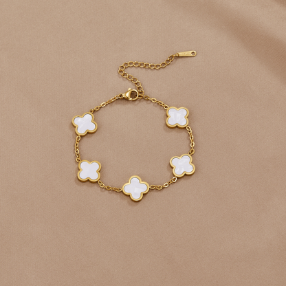 White Clover Bracelet