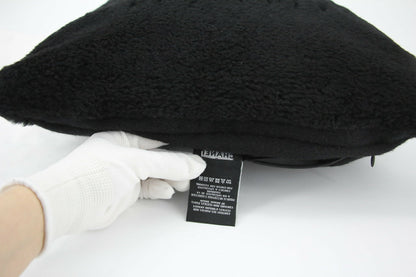 Chanel Coco Mark Cotton Cashmere Black Pillow Cushion