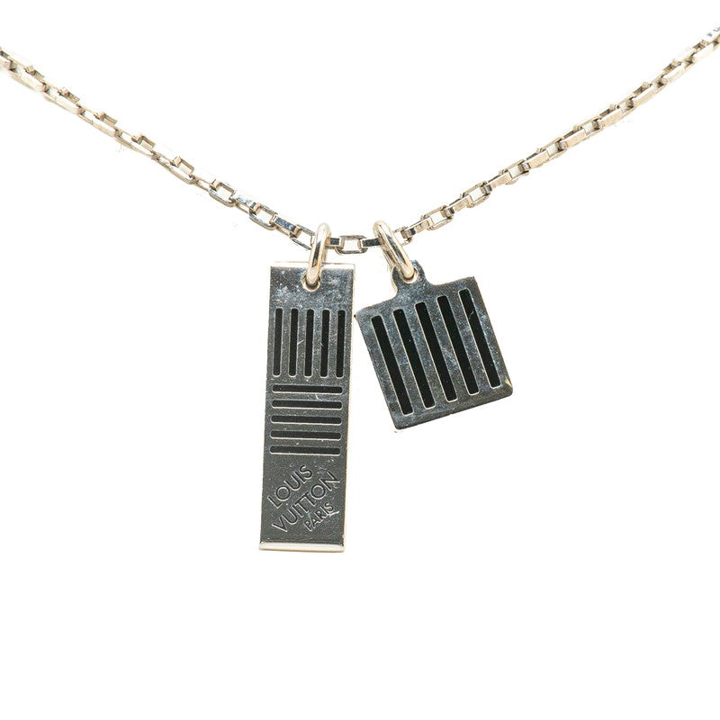 Louis Vuitton Collier Damier Colors Metal Necklace