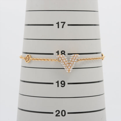 Louis Vuitton V Essential Pearl Bracelet (Costume Jewellery)