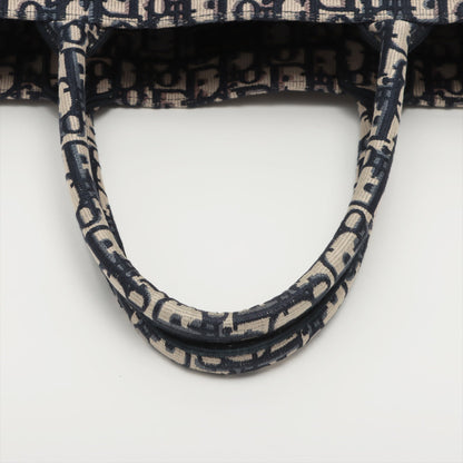 Christian Dior Large Navy Oblique Book Tote Bag