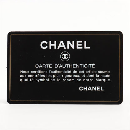 Chanel Black Caviar Compact Wallet