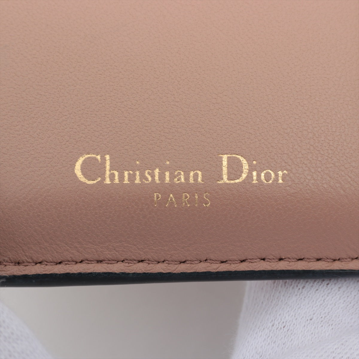 Dior Saddle Lotus Pink Nude Wallet