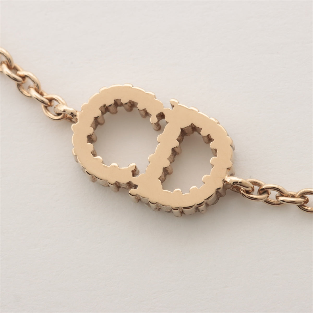 Dior Clair D Lune CD Logo Bracelet Costume Jewellery