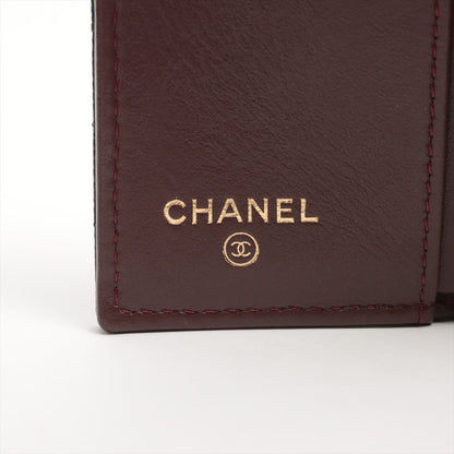 Chanel Caviar Black Fold Wallet
