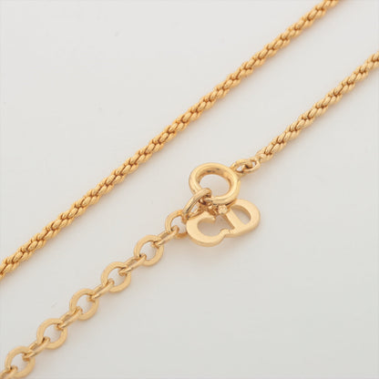 Christian Dior Logo Gold Necklace Costume Jewellery