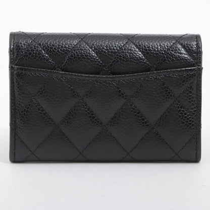 Chanel Caviar Black Card Case