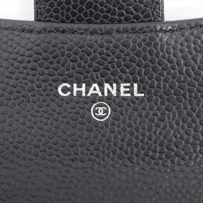 Chanel Caviar Black Card Case
