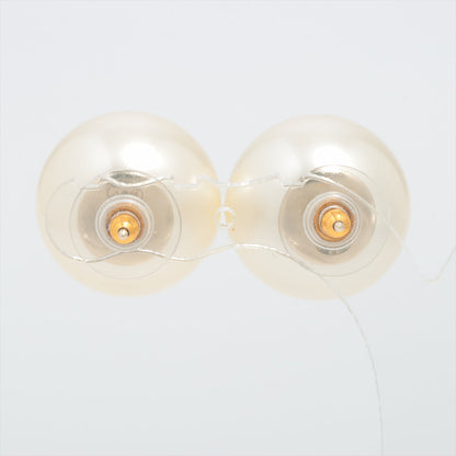ITEM 20 - Chanel Coco CC Large Pearl Costume Earrings
