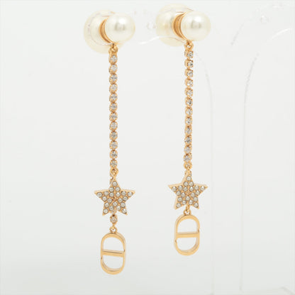 Dior Tribale Pearl Drop Earrings (Costume Jewellery)