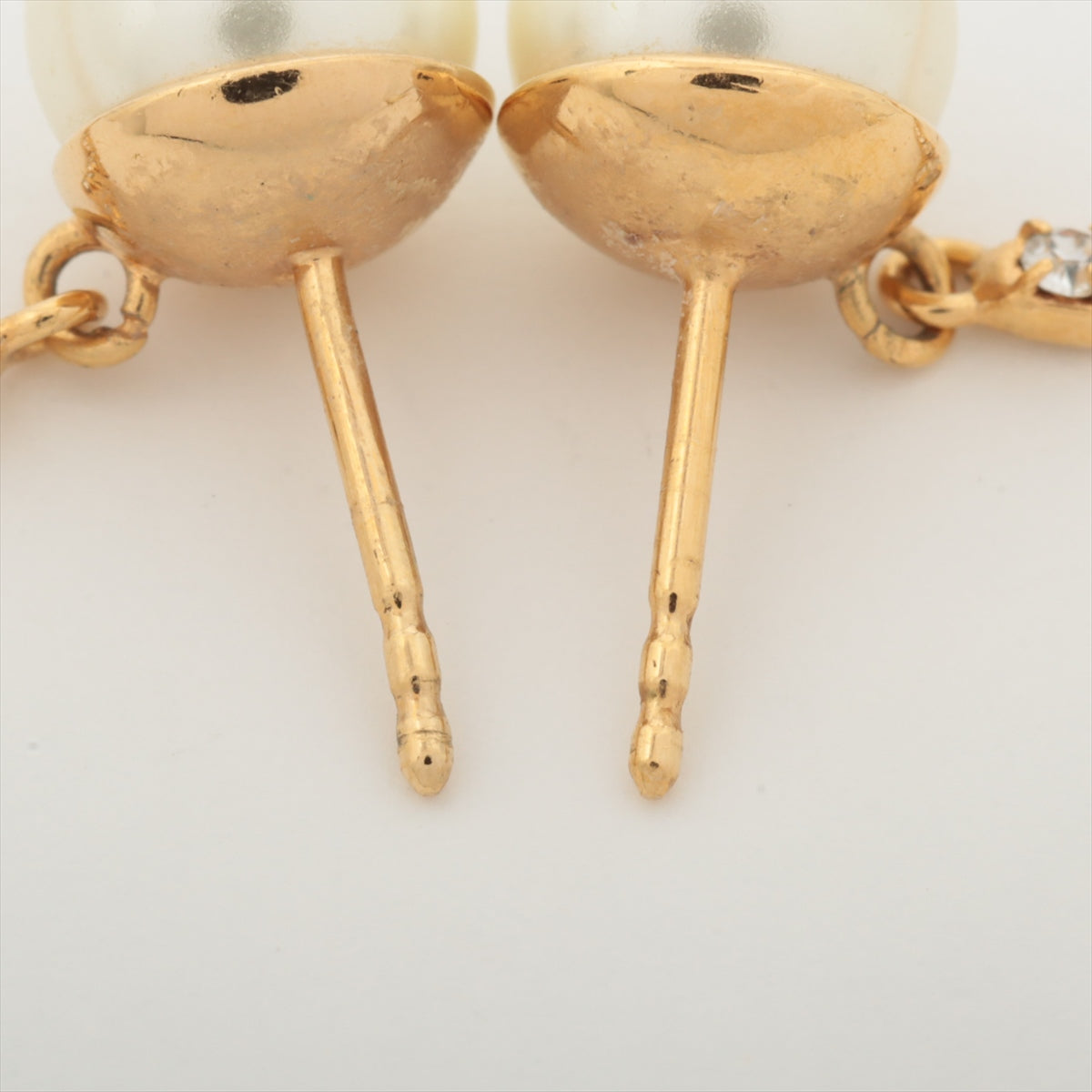 Dior Tribale Pearl Drop Earrings (Costume Jewellery)