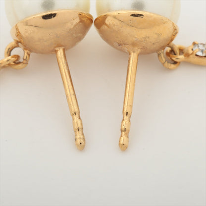 Dior Tribale Pearl Drop Earrings (Costume Jewellery)