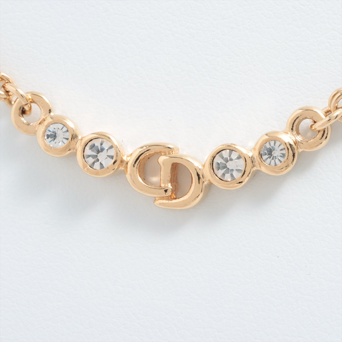 Christian Dior CD Logo Necklace Costume Jewellery