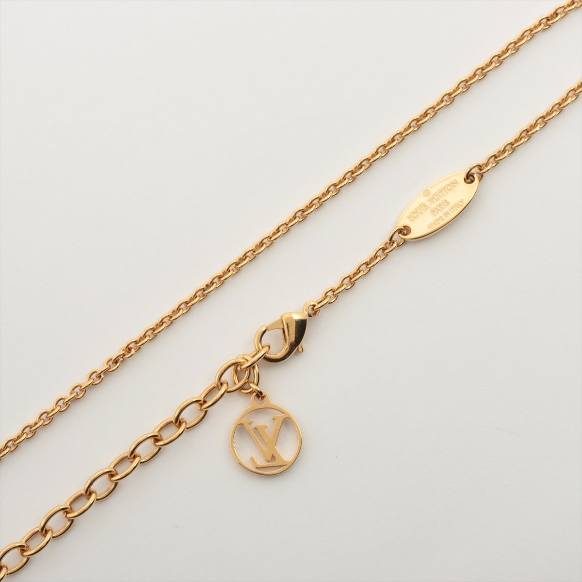ITEM 2 - Louis Vuitton LV Iconic Crystals Necklace Gold (Costume Jewellery)