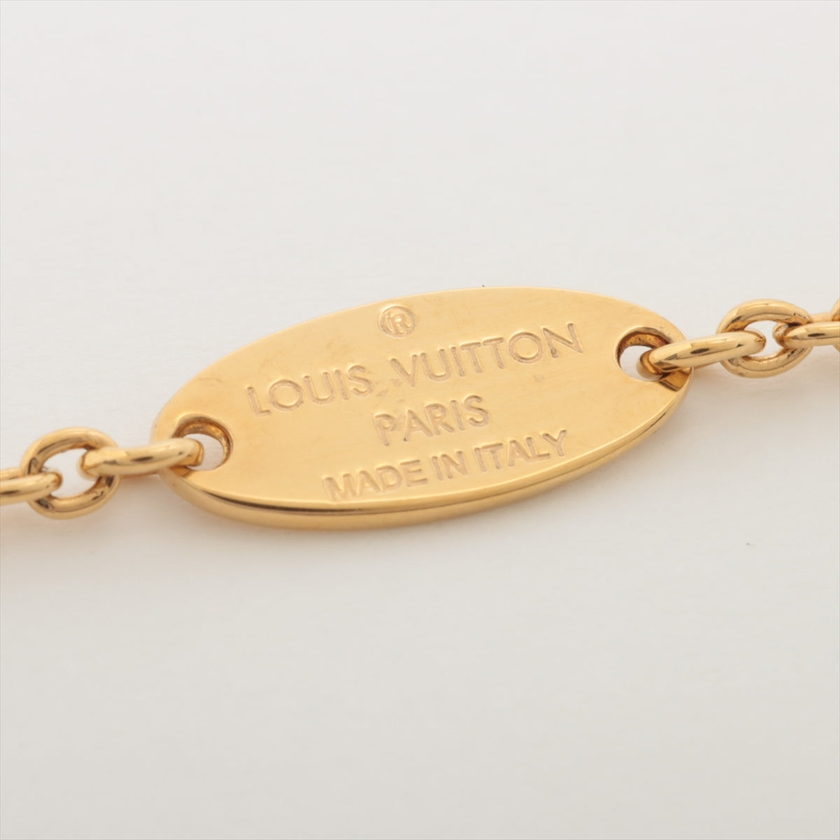 ITEM 2 - Louis Vuitton LV Iconic Crystals Necklace Gold (Costume Jewellery)