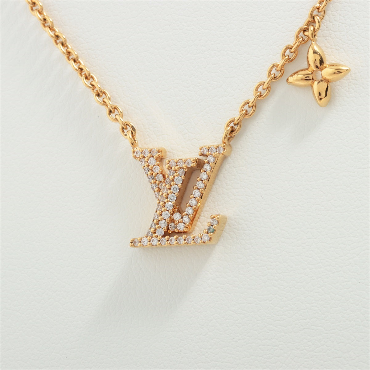 ITEM 2 - Louis Vuitton LV Iconic Crystals Necklace Gold (Costume Jewellery)