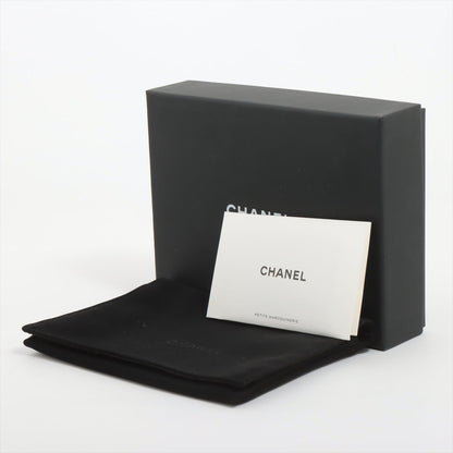 Chanel Matelasse Caviar White 5 Slot Zipper Card Case